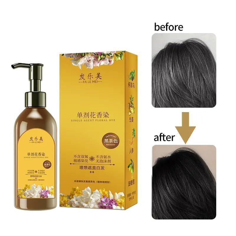 Black Hair Dye Shampoo