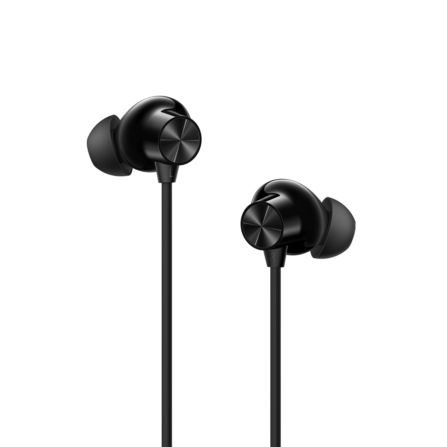 One__Plus Bullets Wireless Z2 ANC Bluetooth in Ear Earphones with Mic, 45dB Hybrid ANC, Bombastic Bass - 12.4 mm Drivers, 10 Mins Charge - 20 Hrs Music, 28 Hrs Battery (Booming Black)