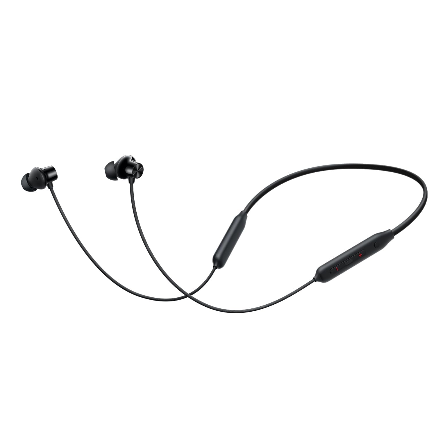 One__Plus Bullets Wireless Z2 ANC Bluetooth in Ear Earphones with Mic, 45dB Hybrid ANC, Bombastic Bass - 12.4 mm Drivers, 10 Mins Charge - 20 Hrs Music, 28 Hrs Battery (Booming Black)