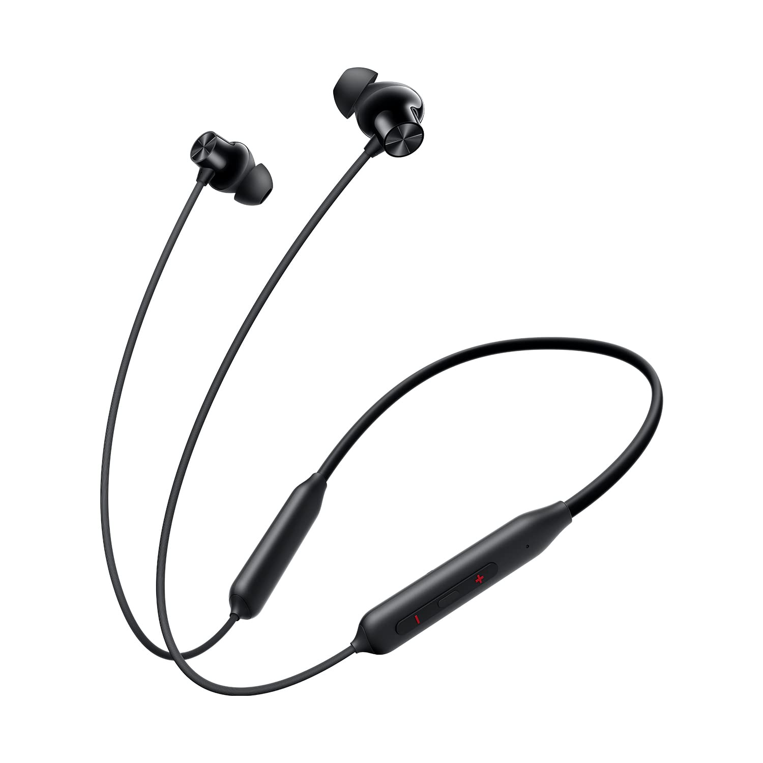 One__Plus Bullets Wireless Z2 ANC Bluetooth in Ear Earphones with Mic, 45dB Hybrid ANC, Bombastic Bass - 12.4 mm Drivers, 10 Mins Charge - 20 Hrs Music, 28 Hrs Battery (Booming Black)