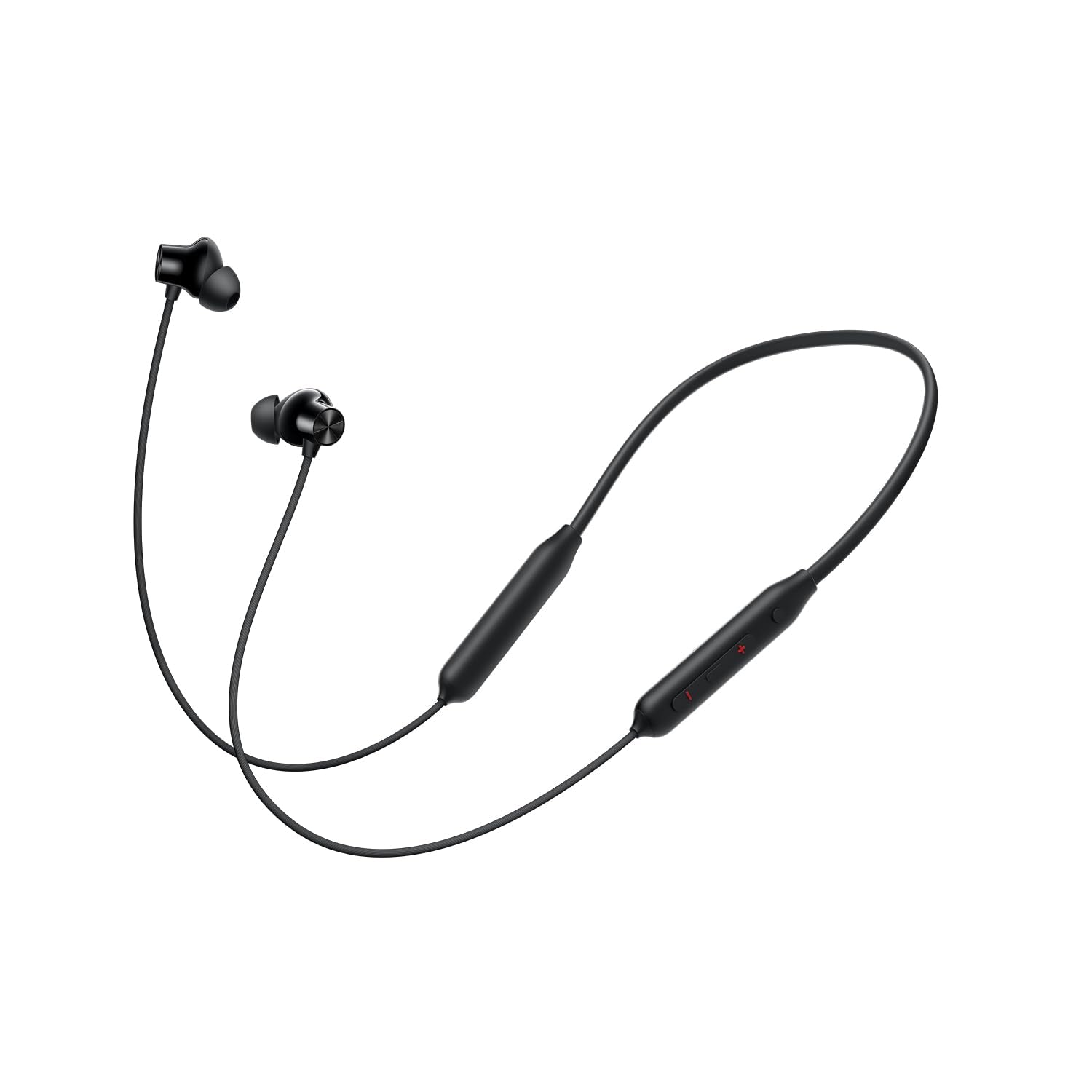 One__Plus Bullets Wireless Z2 ANC Bluetooth in Ear Earphones with Mic, 45dB Hybrid ANC, Bombastic Bass - 12.4 mm Drivers, 10 Mins Charge - 20 Hrs Music, 28 Hrs Battery (Booming Black)