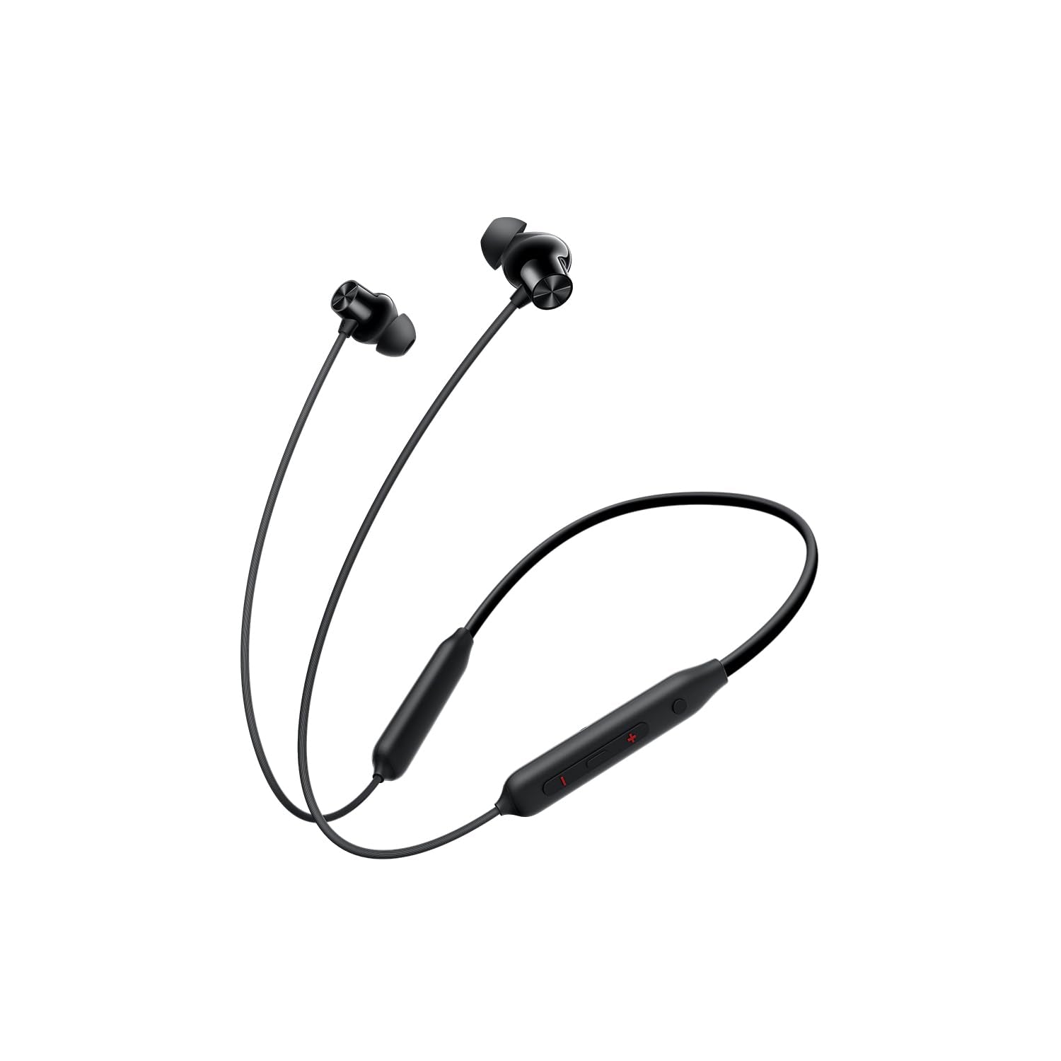 One__Plus Bullets Wireless Z2 ANC Bluetooth in Ear Earphones with Mic, 45dB Hybrid ANC, Bombastic Bass - 12.4 mm Drivers, 10 Mins Charge - 20 Hrs Music, 28 Hrs Battery (Booming Black)
