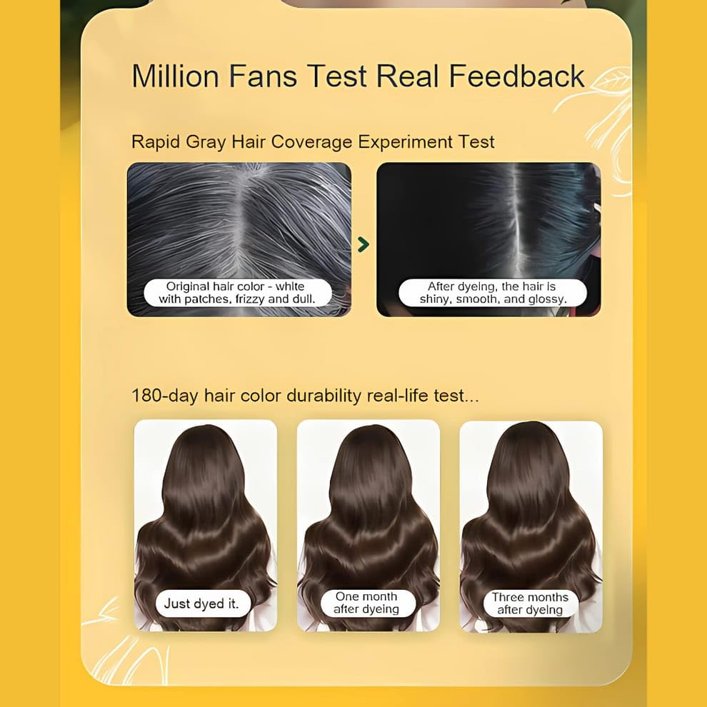 Black Hair Dye Shampoo