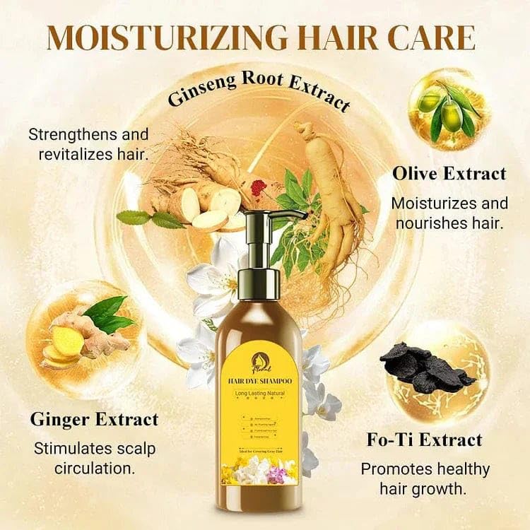 Black Hair Dye Shampoo