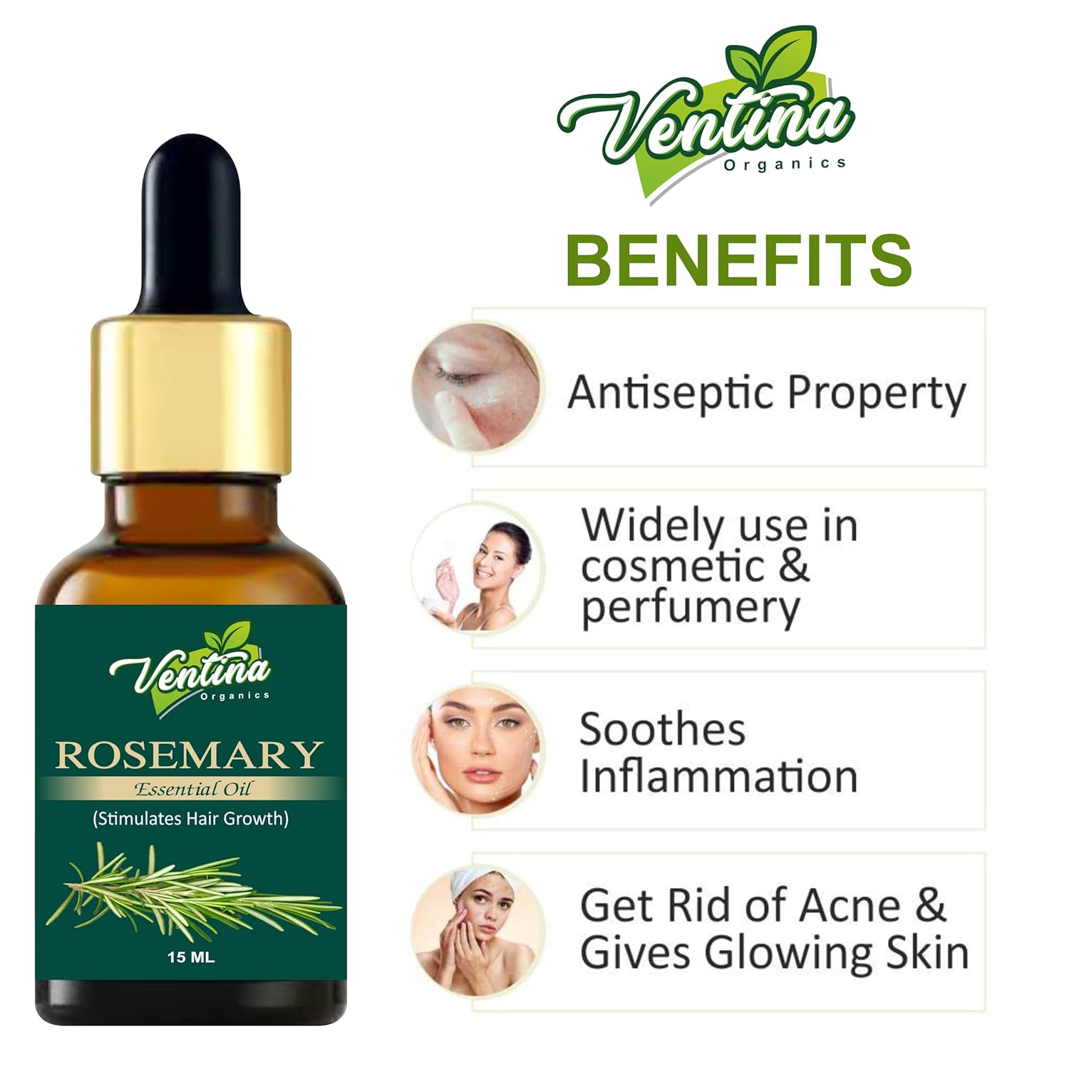 Ventina Organics Rosemary Essential Oil