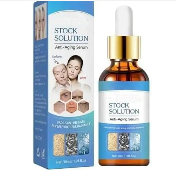 RJGUDDU Stock Solution Anti Aging Facial Serum for Men & Women | Vitamin C Face Serum for Skin Repair & Glowing Skin | 30 Ml (Pack of 1)